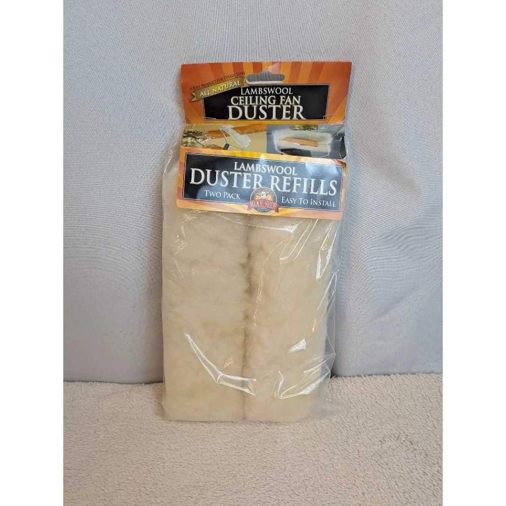 Wool Shop Lambswool Duster Refills Two Pack Ceiling Fan Easy Install